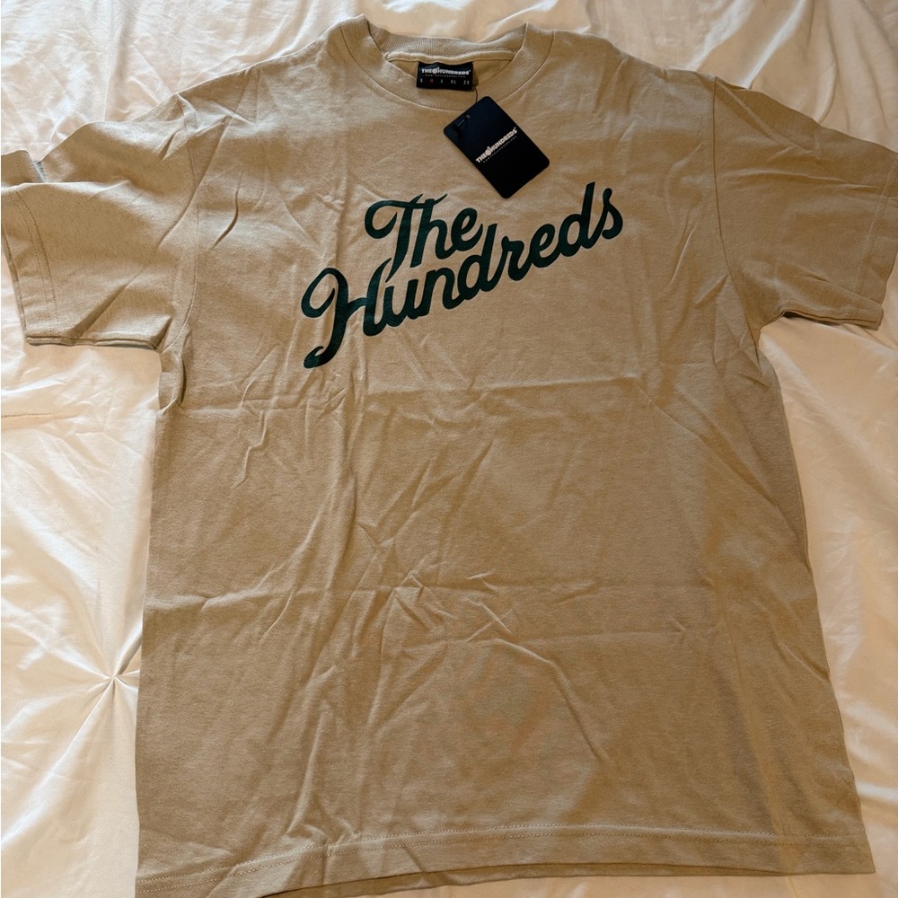 The Hundreds Tan Short Sleeve Tee